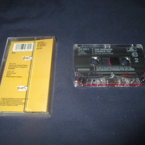 Van Morrison - Common One on cassette (Caledonia Records / Polydor, 1980) - Picture 2 of 2
